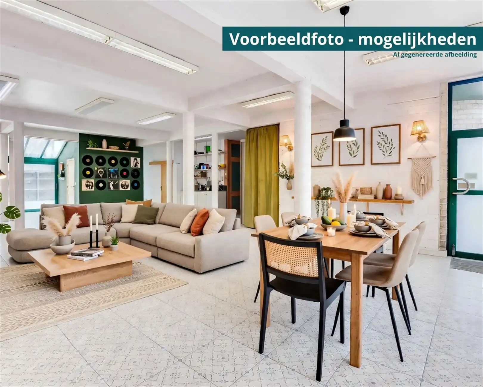 Lichtrijke polyvalente handelsruimte met tuin en terras foto 6
