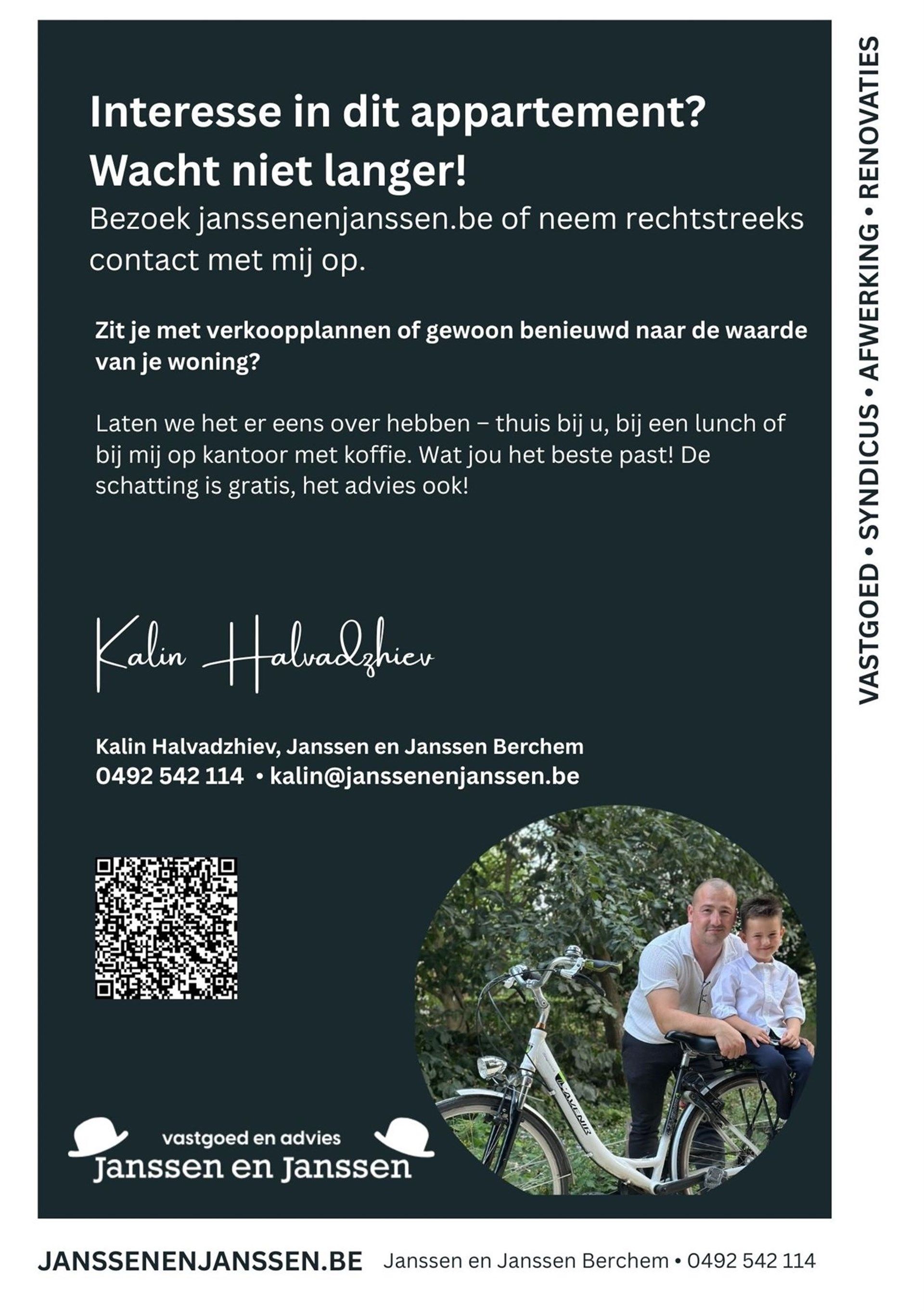 Gerenoveerd appartement met één slaapkamer te koop te Borgerhout foto 10