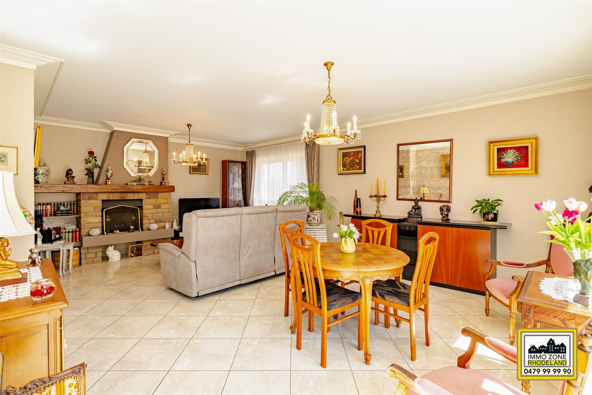 Ruim gelijkvloers appartement met terras en garage foto 7