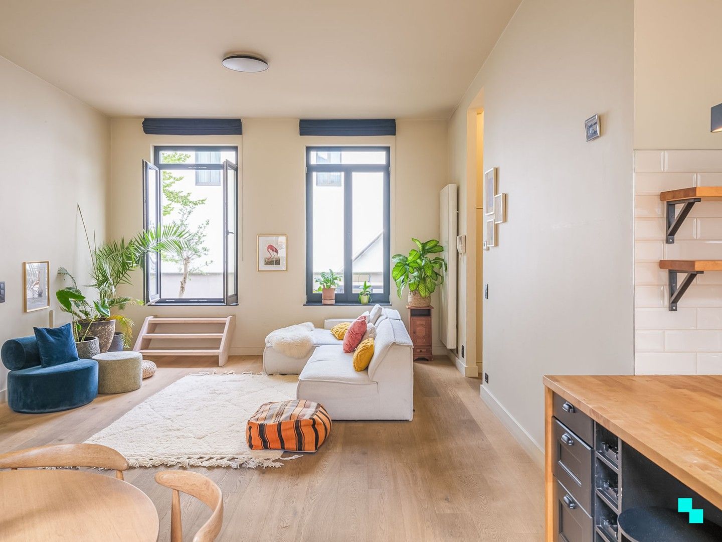 Ruim appartement in centrum Gent foto {{pictureIndex}}