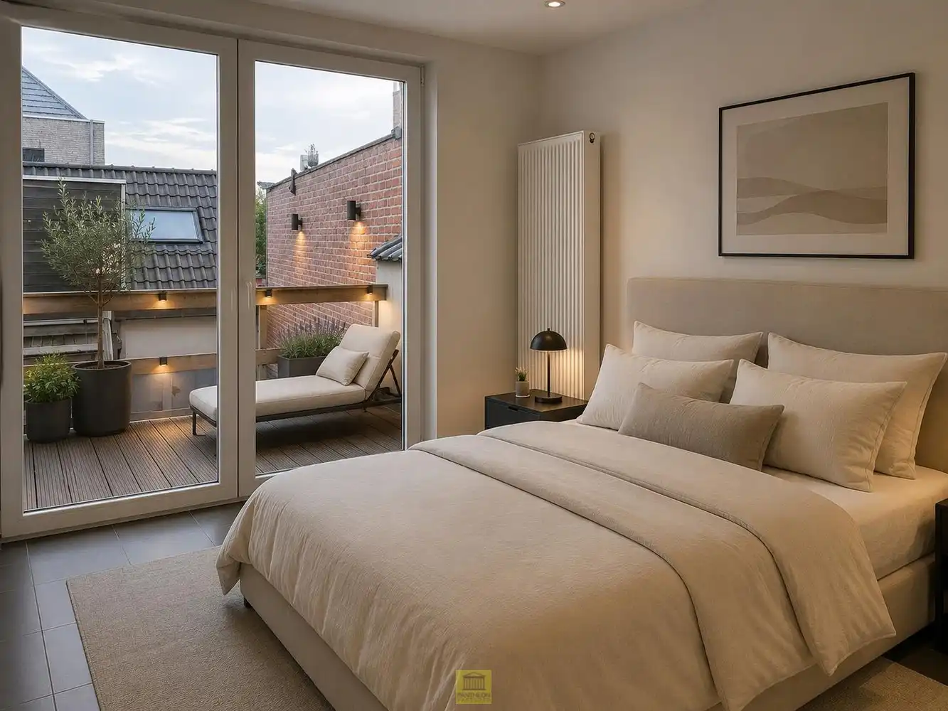 Lichtrijk 1-slaapkamerappartement in het hart van Lede foto 4