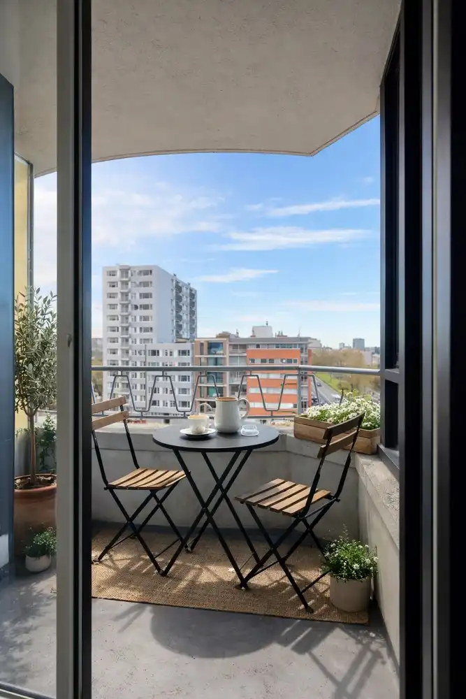 Hoogwaardig gerenoveerd en bijzonder elegant appartement met terras langs de Leie en panoramisch zicht over de stad Gent foto 9