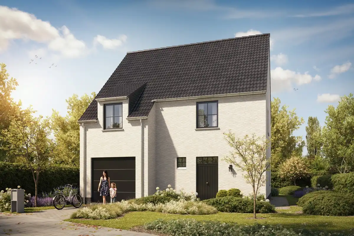 Alleenstaande nieuwbouwwoning in Meulebeke foto {{pictureIndex}}