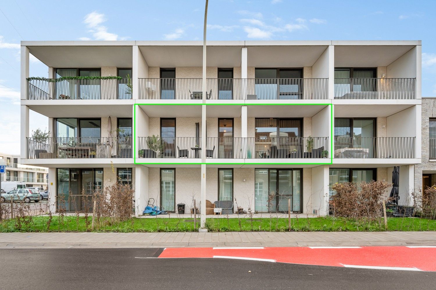 Modern appartement met 2 slaapkamers, groot terras & autostaanplaats in Lier! foto {{pictureIndex}}