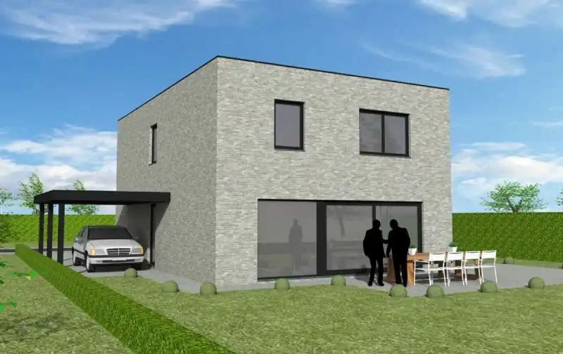 Nieuw te bouwen alleenstaande woning te Zwevegem. foto 2