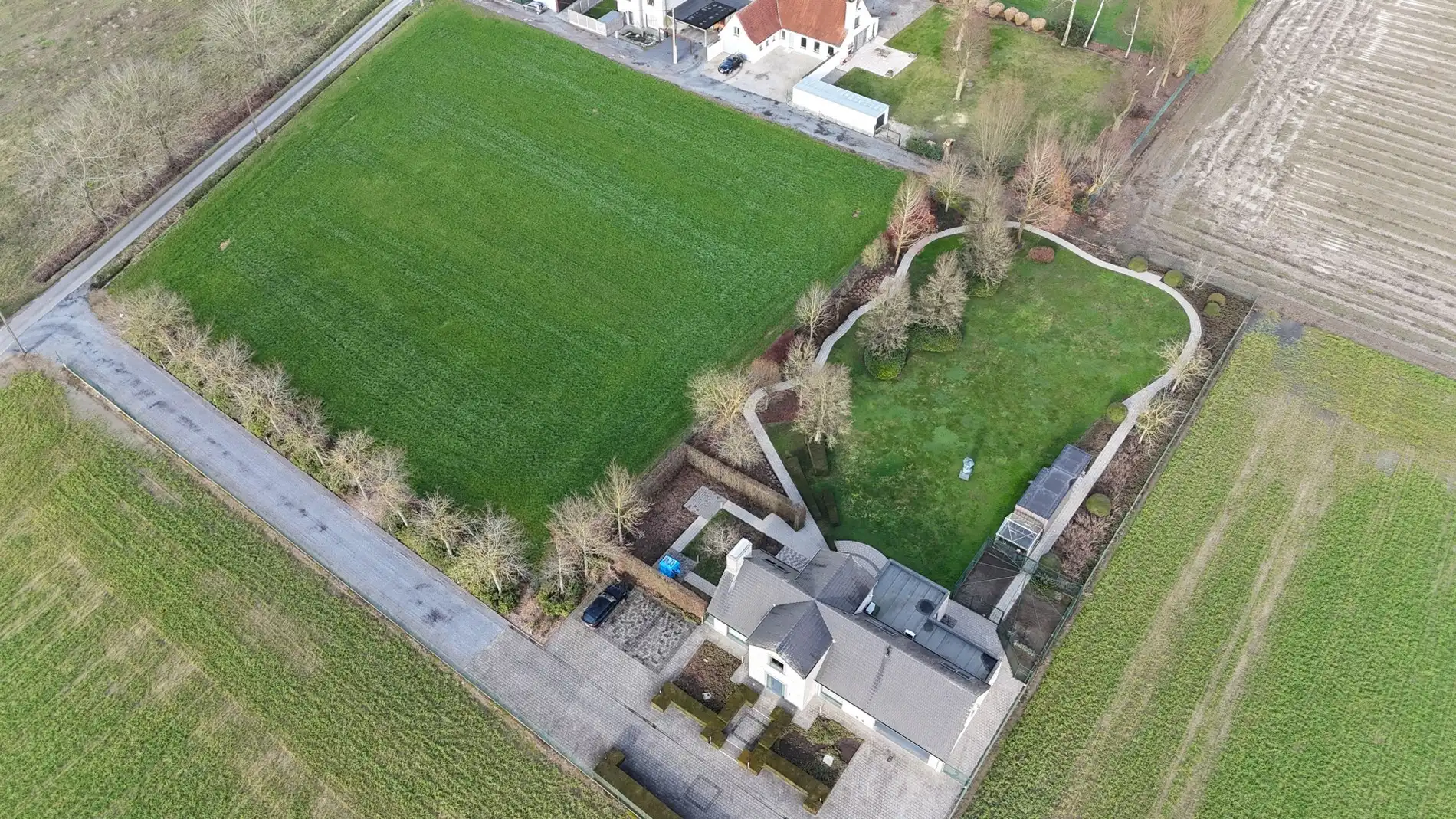 Prachtig domein met volledig instapklare villa, grote tuin en weide in Hulste foto 49