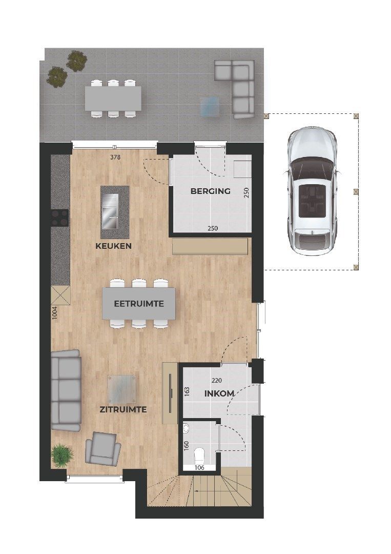 Halfvrijstaande woning in landelijke stijl op 3 a 70 ca (lot 5) (IN OPTIE). foto 8