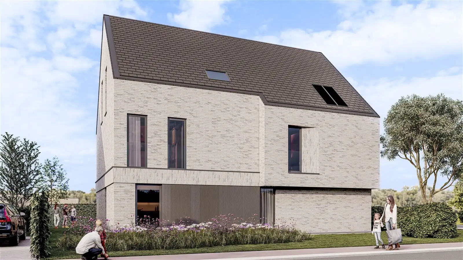 Gelijkvloers appartement met 2 slaapkamers en tuin. (A01)  foto 2