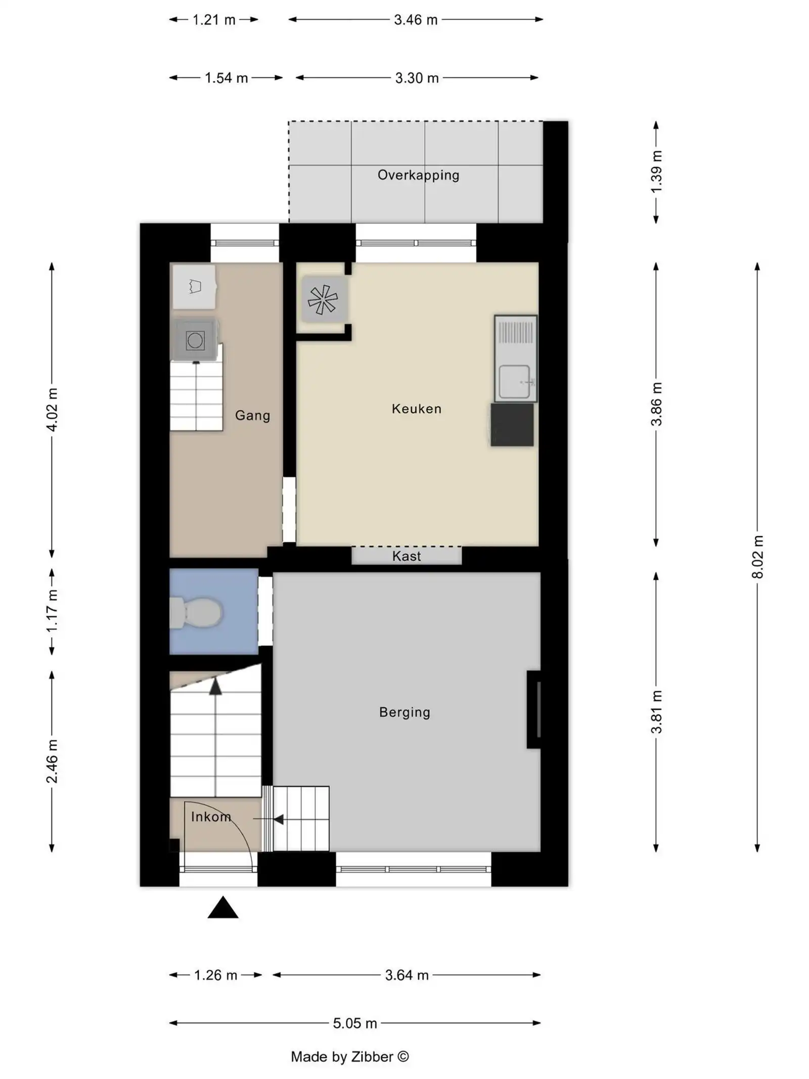 Gezellige woning met 3 slaapkamers + bureau te Ukkel  foto 24