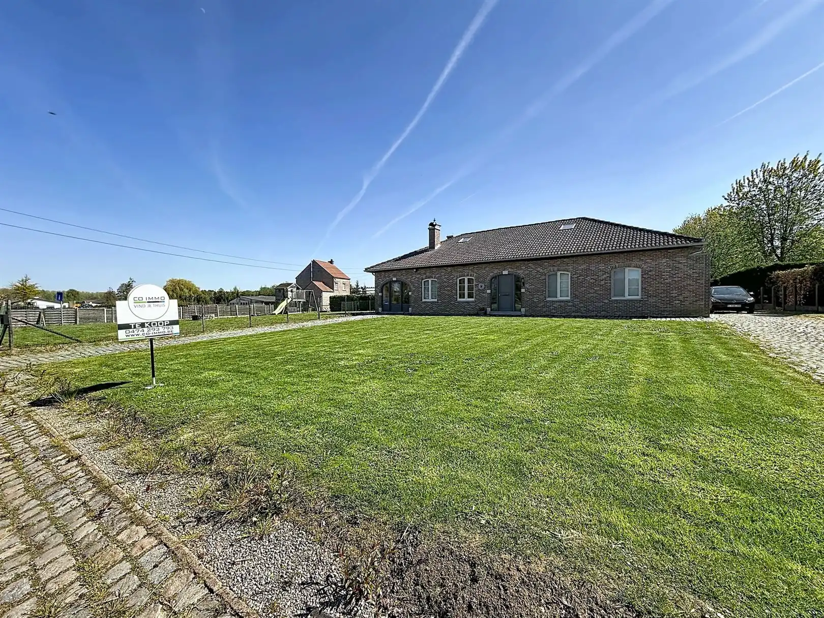 Ruime open bebouwing, 4 slpks, bureau, 14a 01ca foto 34