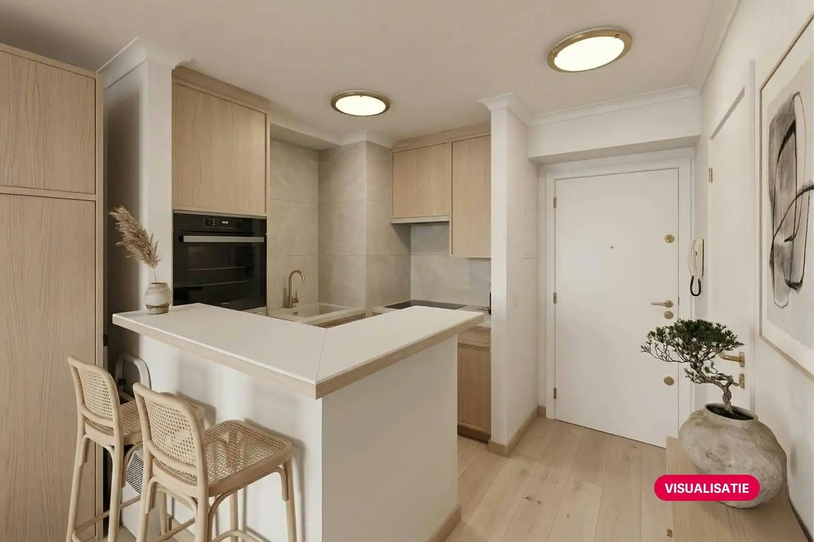 Studio met zijdelings zeezicht te koop in Knokke foto 8