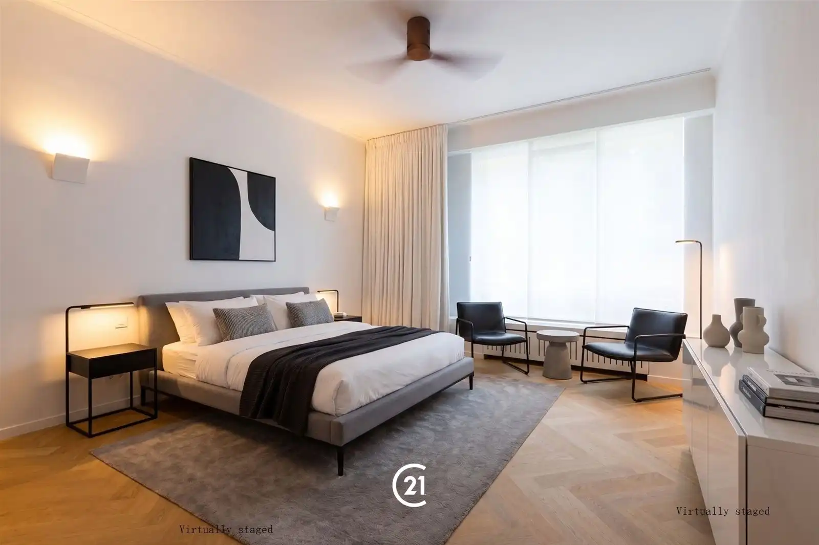 CAMBRE – Uitzonderlijk luxueus gelijkvloersappartement met tuin tegenover Ter Kamerenbos

  foto 14