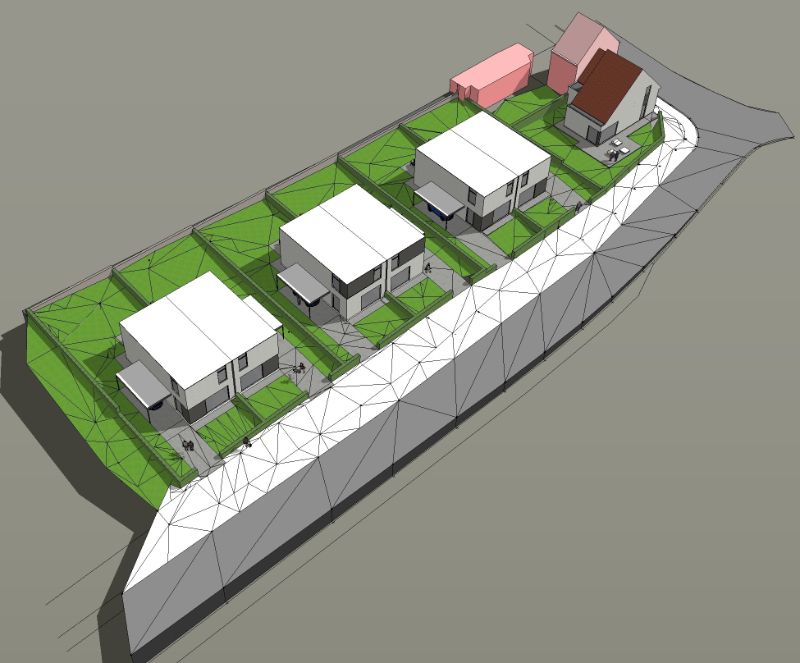 Nieuwbouwverkaveling van 7 woningen in het landelijke Strijpen - Zottegem foto 4