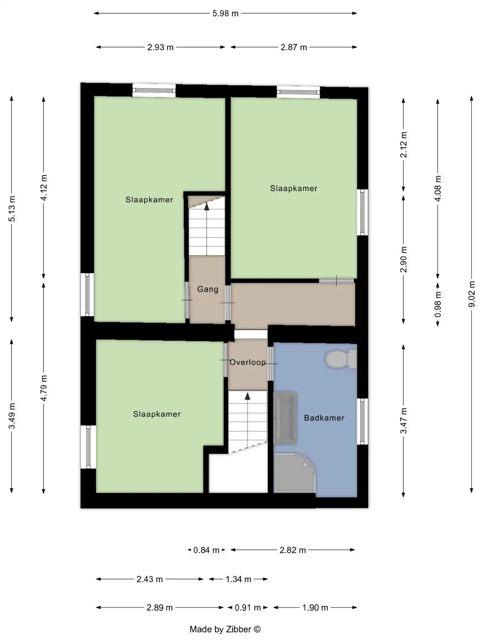Woning met 5 slaapkamers en terras foto 11