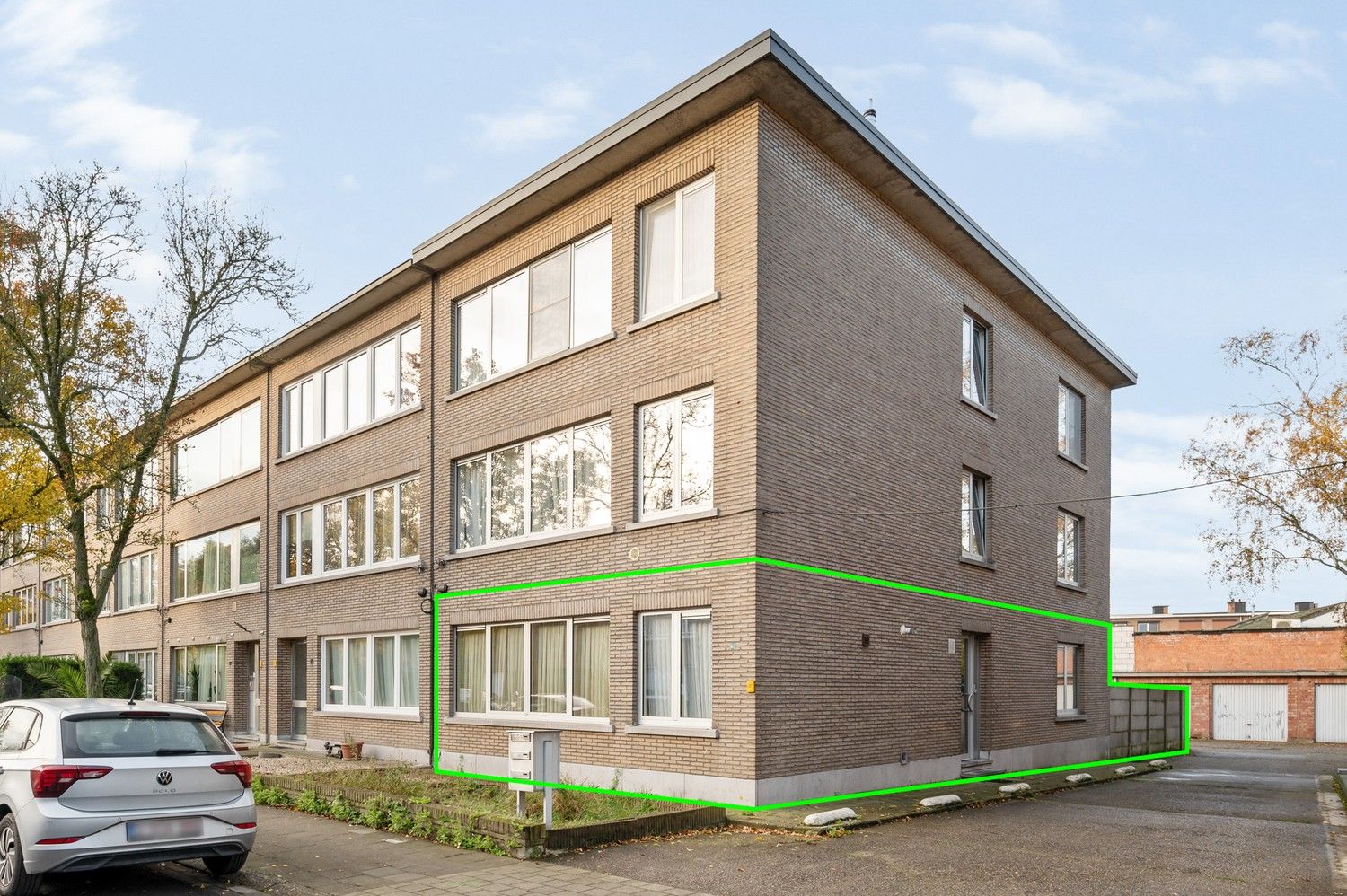 Hoofdfoto van de publicatie: Gelijkvloers appartement in kleinschalig gebouw met 2 slaapkamers en tuin!