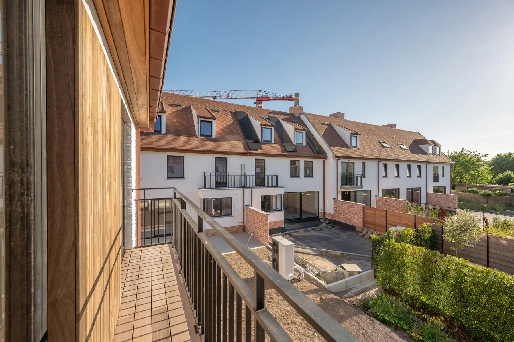 Nieuwbouw - ongemeubelde koppelvilla in rustige,  residentiële wijk te Knokke-Heist  foto 24