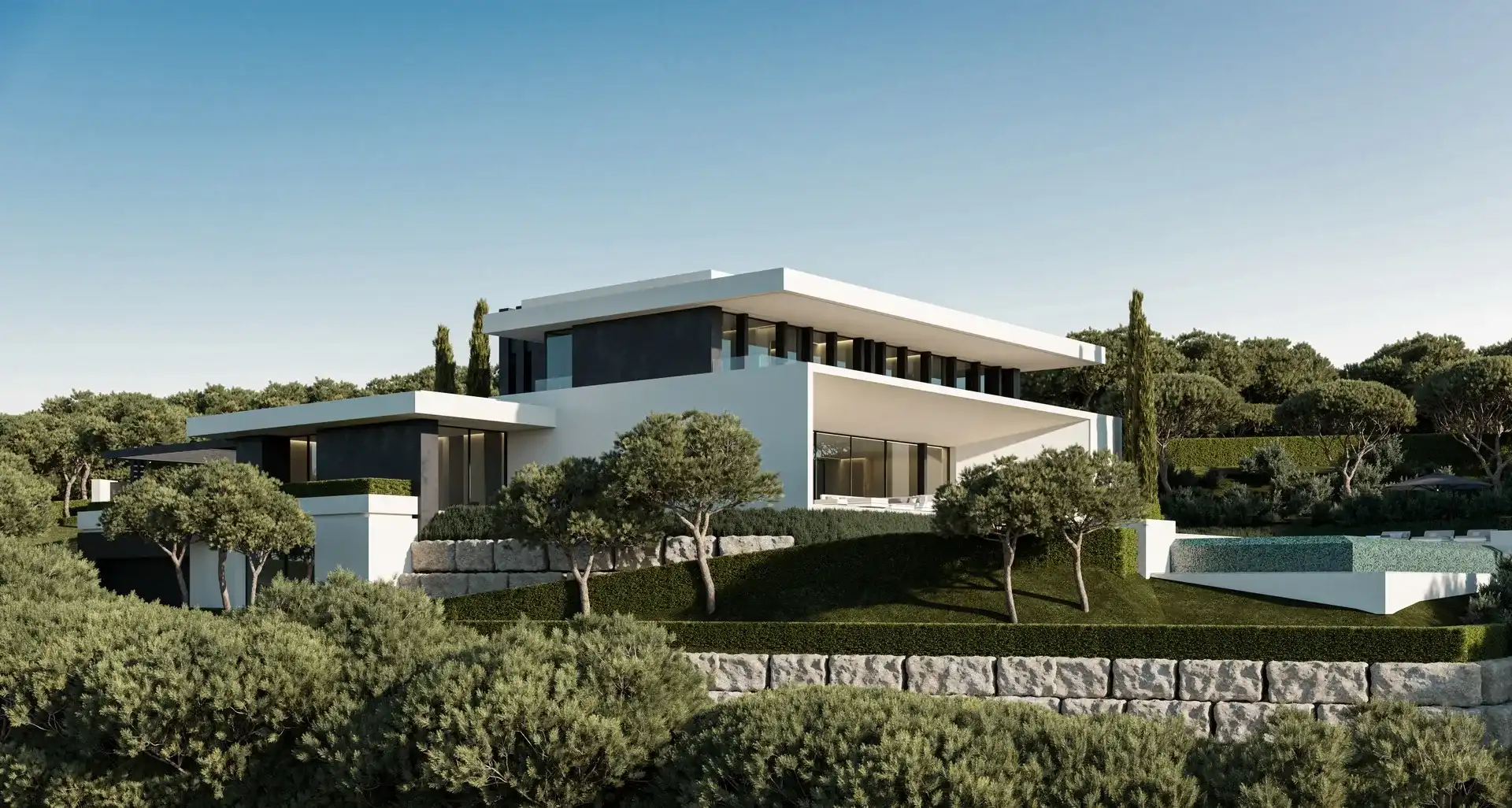Een meesterwerk van elegantie en privacy: iconische luxe villa met verfijnde afwerking foto 4