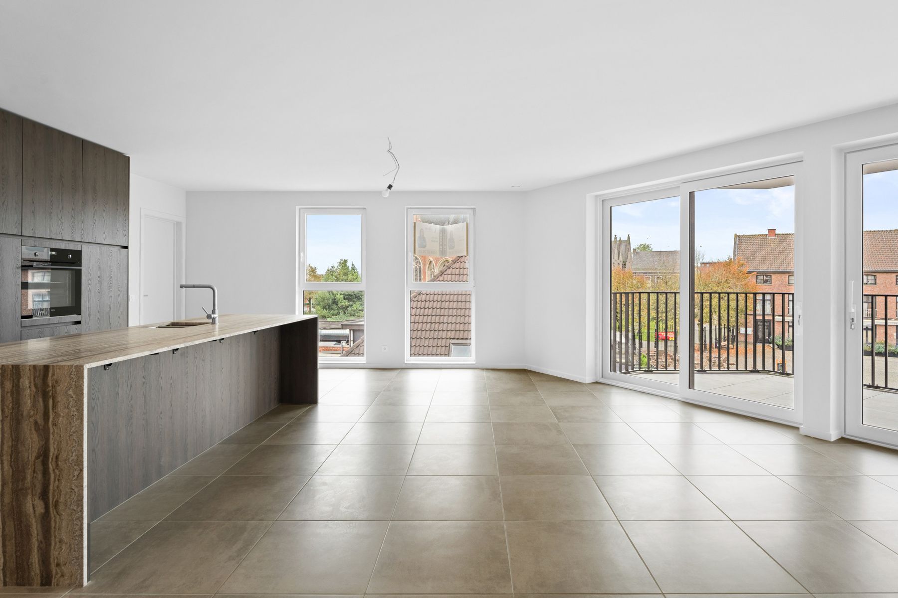 Top nieuwbouw appartement met zicht op de markt van Aalter foto 7