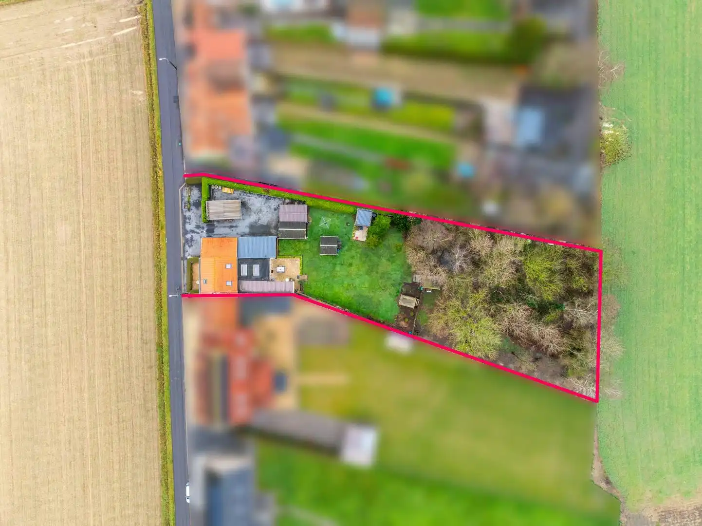 Instapklare halfopen bebouwing op 2.200m² in Hollebeke foto 20