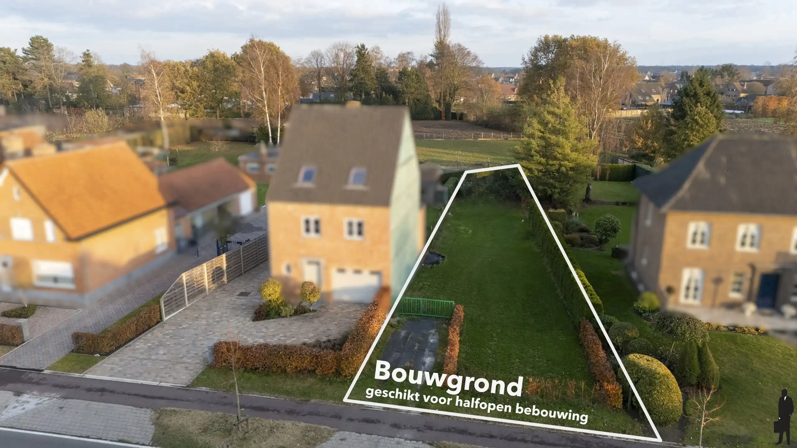 Bouwperceel (HOB) van 489m² nabij centrum en Prinsenpark foto 2