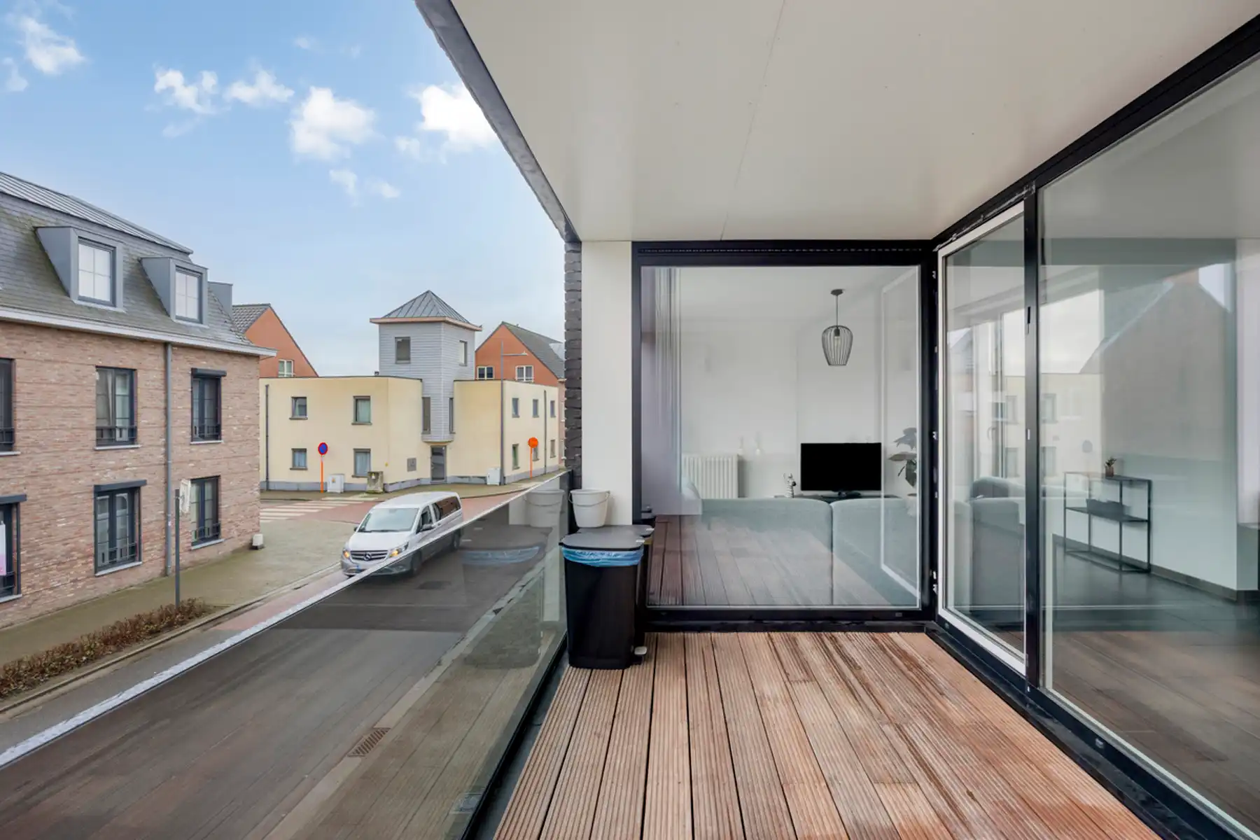Energiezuinig appartement + autostaanplaats + kelder-berging foto 21