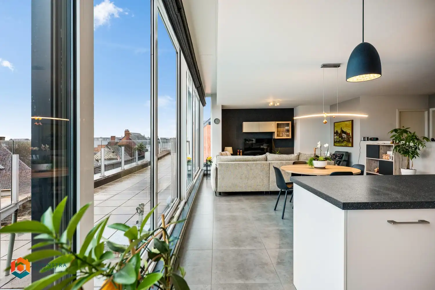 Energiezuinig appartement met 2 slpkrs en bureau te Putte foto 5