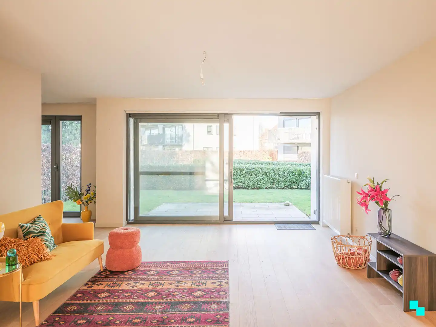 Stijlvol gelijkvloers appartement in zeer groene omgeving foto 5