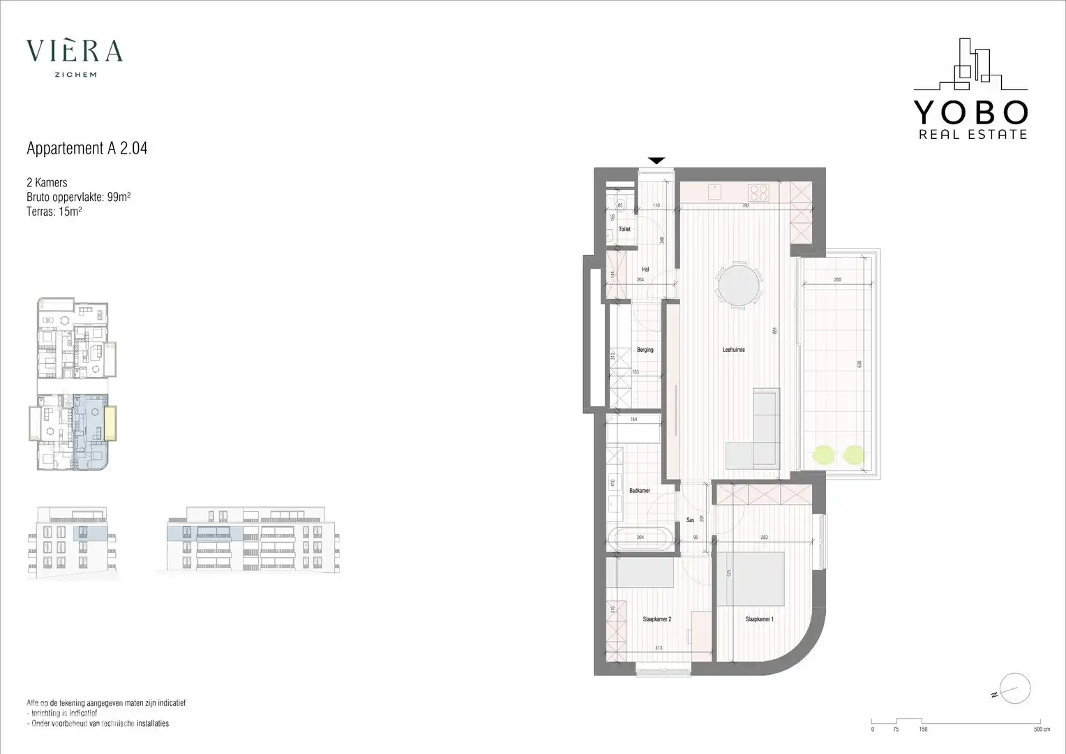 Nieuwbouw 2 slpk app met terras van 15m² met 6% BTW mogl foto 3
