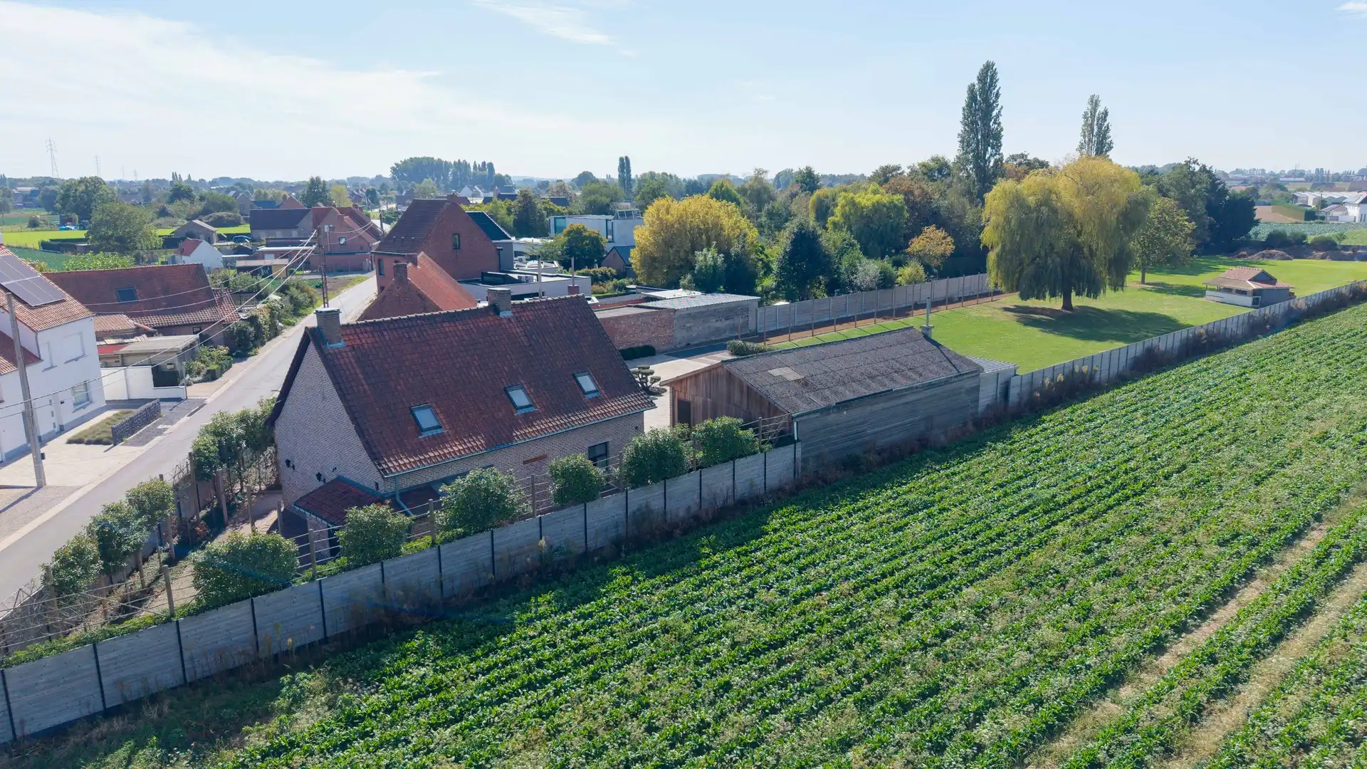 LANDELIJK GELEGEN WONING MET MAGAZIJN EN APARTE STUDIO foto 2