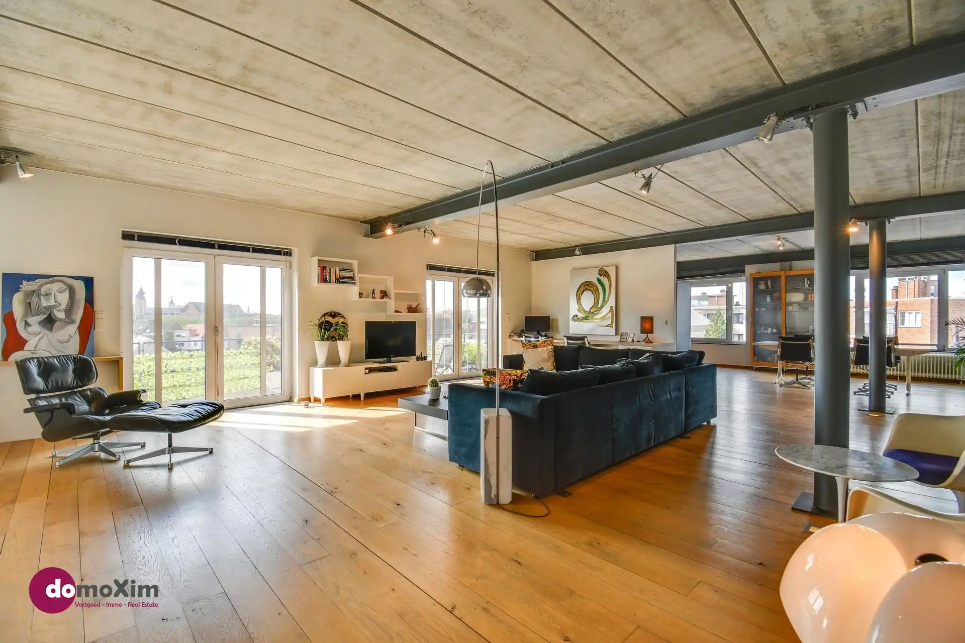 Lichtrijke loft met 2 slaapkamers en terras in Mechelen foto 7