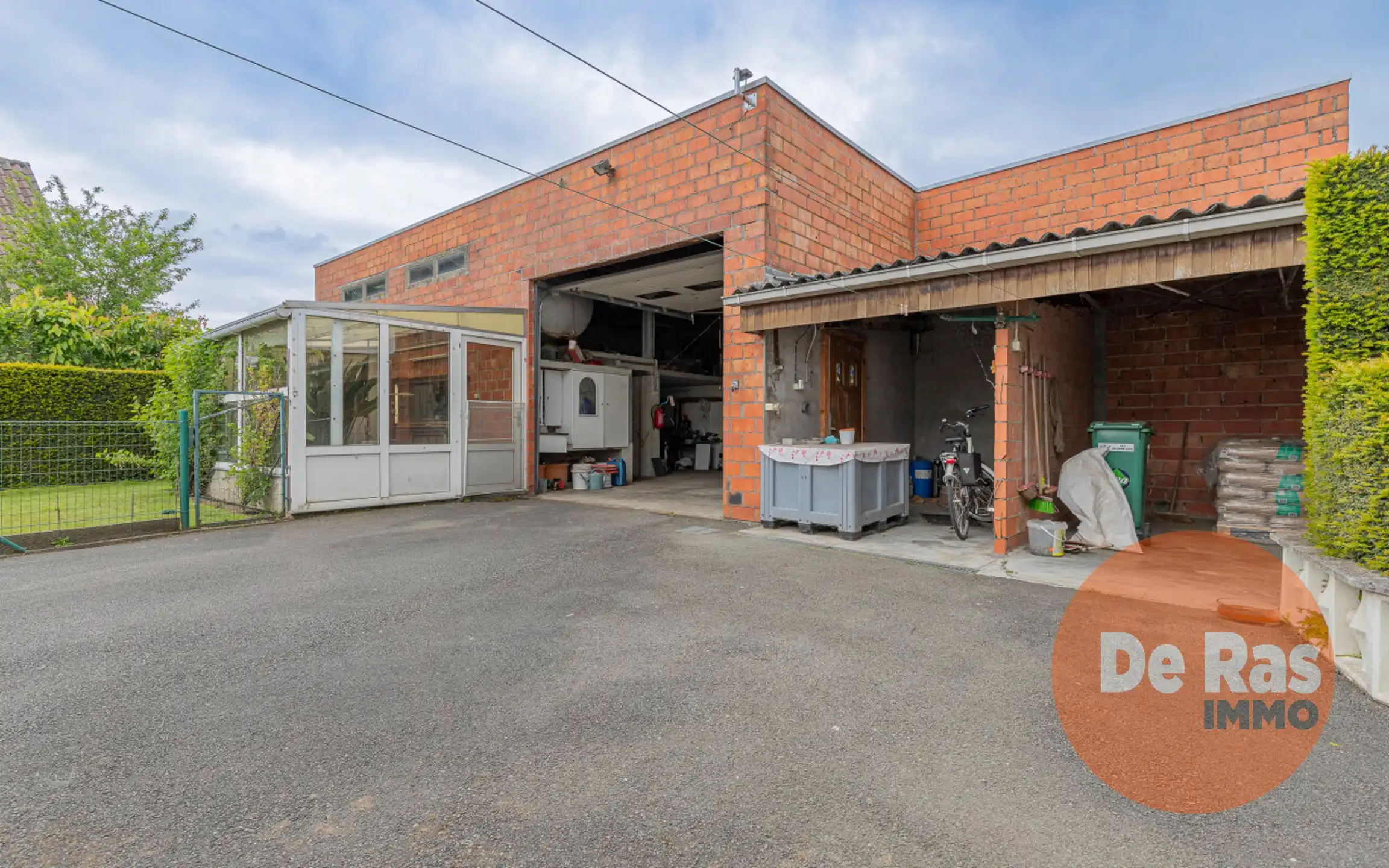 LEDE - OB met 4 slps/ grote garage en werkplaats op 1300m² foto 19