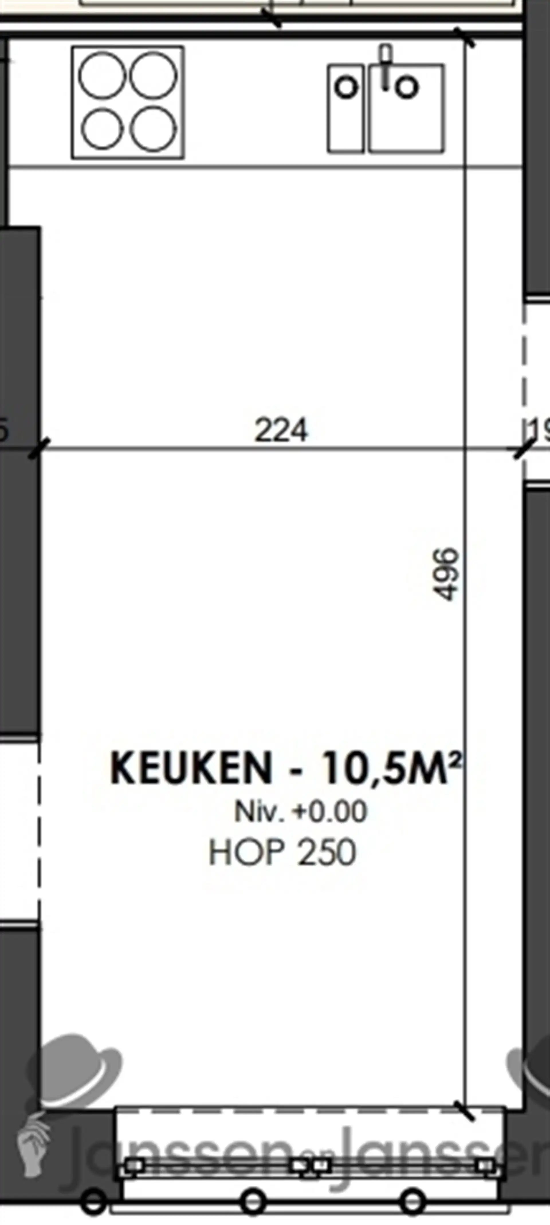 Luxe studentenkamer met eigen sanitair foto 12