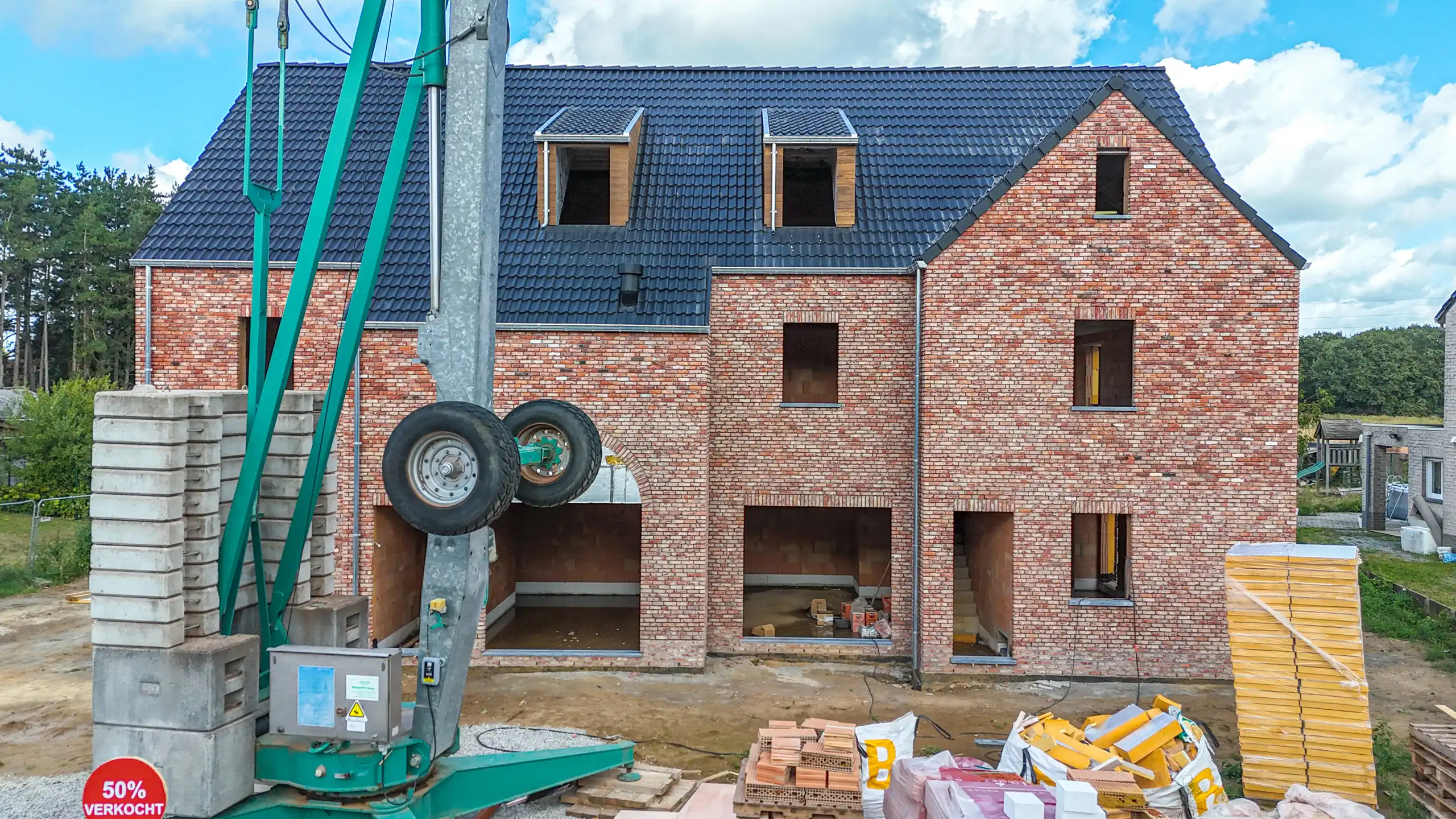 Duplex appartement met 2-slpks, inpandige garage en terras! foto 14