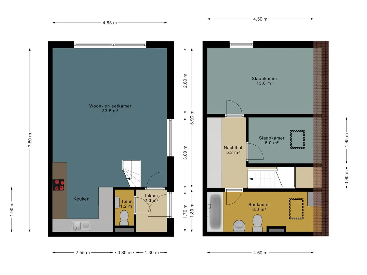 Duplex met twee slaapkamers in het hart van Merelbeke foto 18