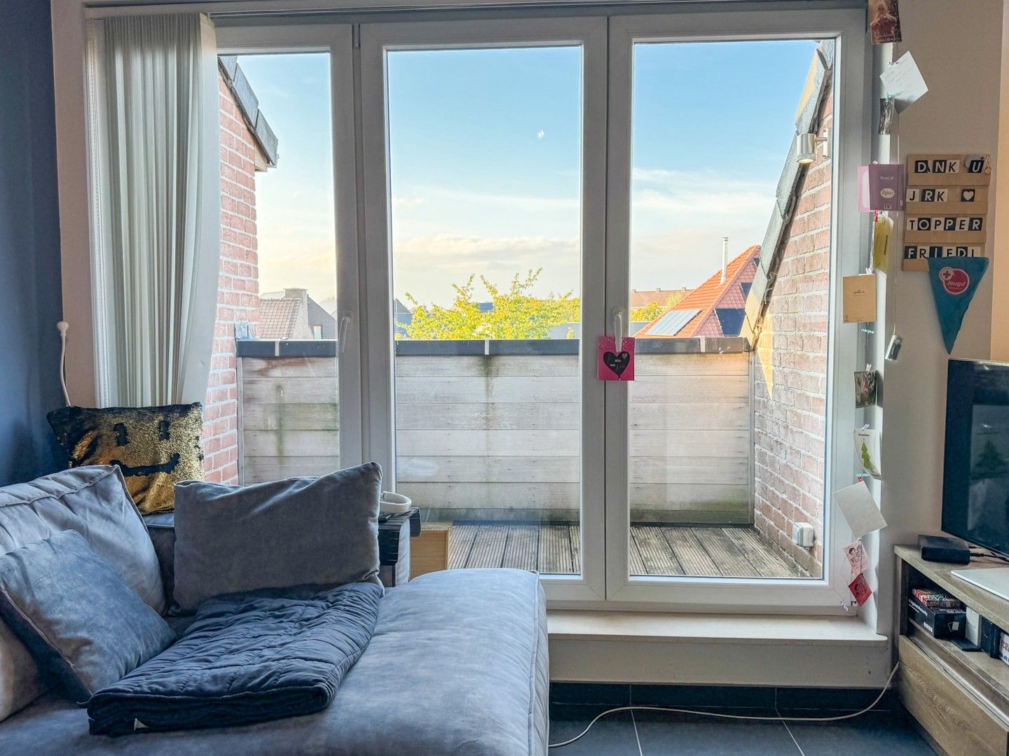 Gezellig duplex appartement in centrum Ursel foto 6