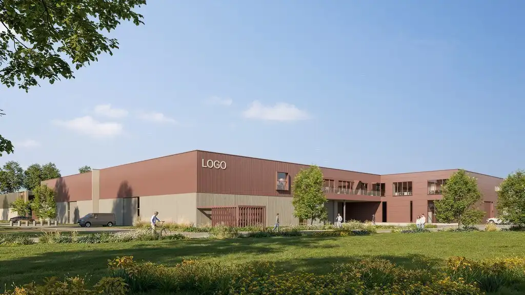 Nieuwbouw loods met laadkade te koop in Cesar Business Park Bornem foto 7