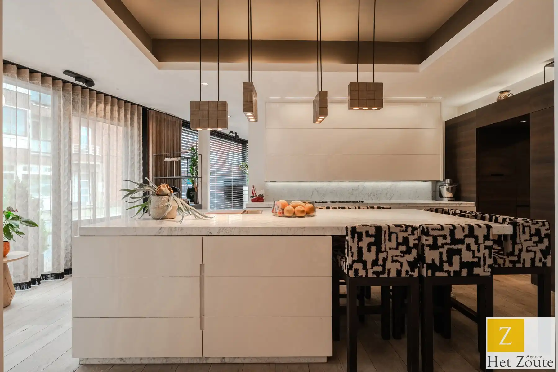 Exclusief lumineus gelijkvloers design appartement in knokke foto 7