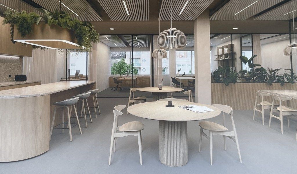 Hoogwaardige kantoren te huur op topfloor in Compass Antwerpen foto 6