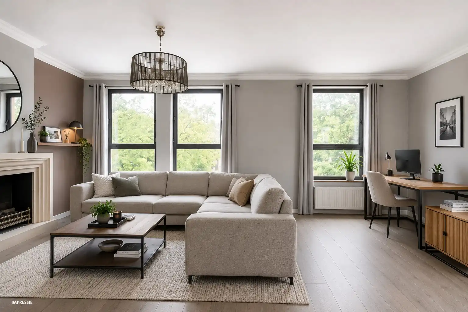 Lichtrijk tweeslaapkamerappartement met autostaanplaats op toplocatie foto {{pictureIndex}}