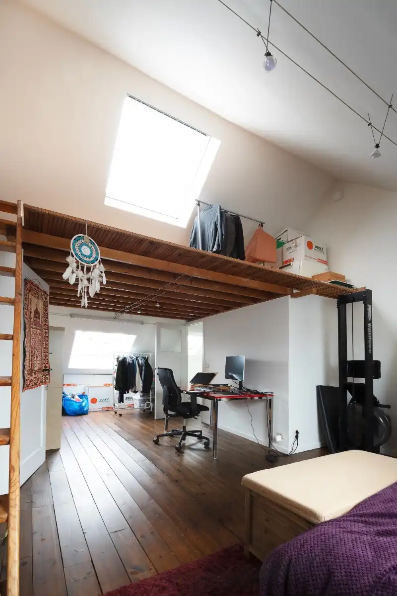 Charmante stadswoning met karakter en veel licht nabij het water in Gent foto 17