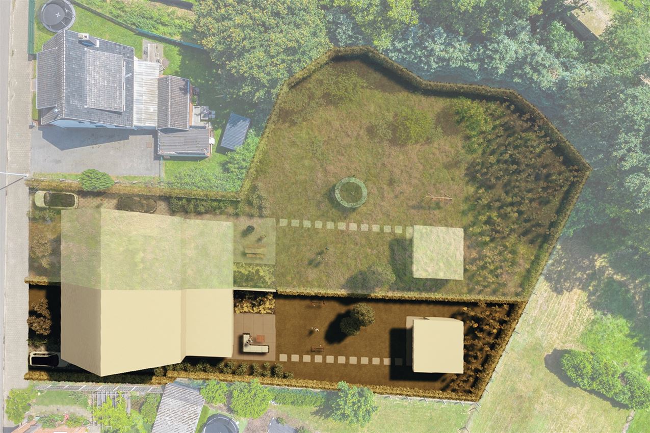 Bouwgrond 699 m² voor HOB - Zgerichte tuin foto 8