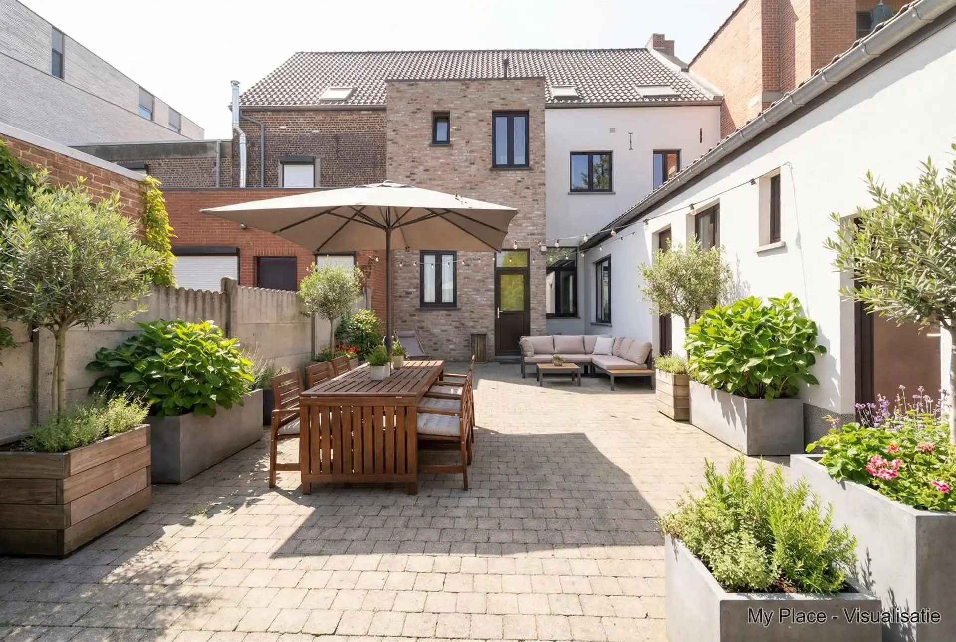 Gelijkvloers handelspand met bovenliggend appartement foto 14