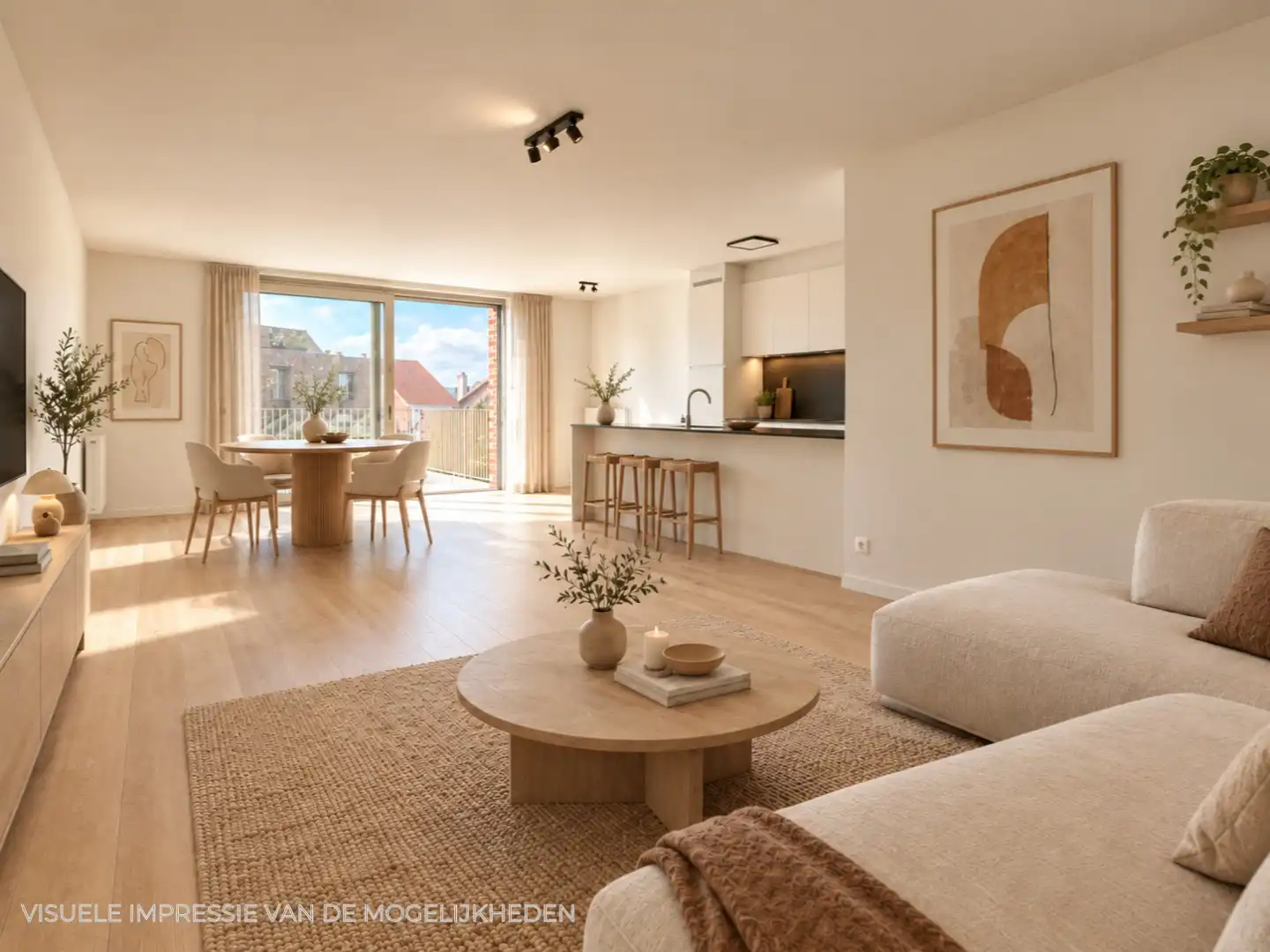 Riant appartement in Haacht centrum foto 3