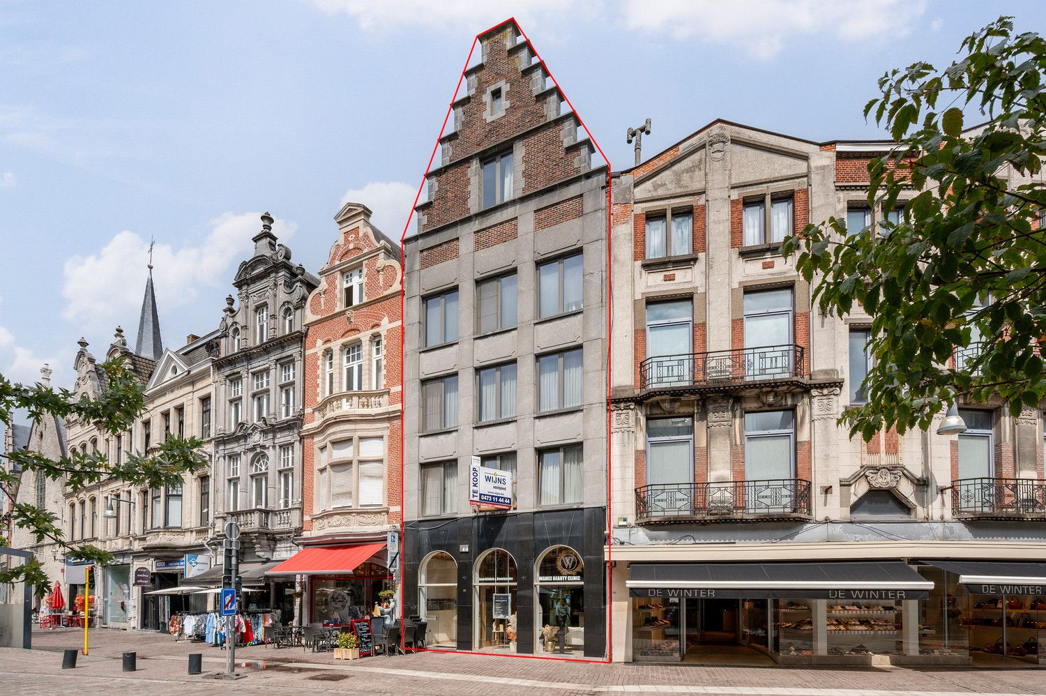 Prachtig appartementsgebouw met 4 appartementen, 1 handelsgelijkvloers en een uiterst gunstige  EPC! foto 2
