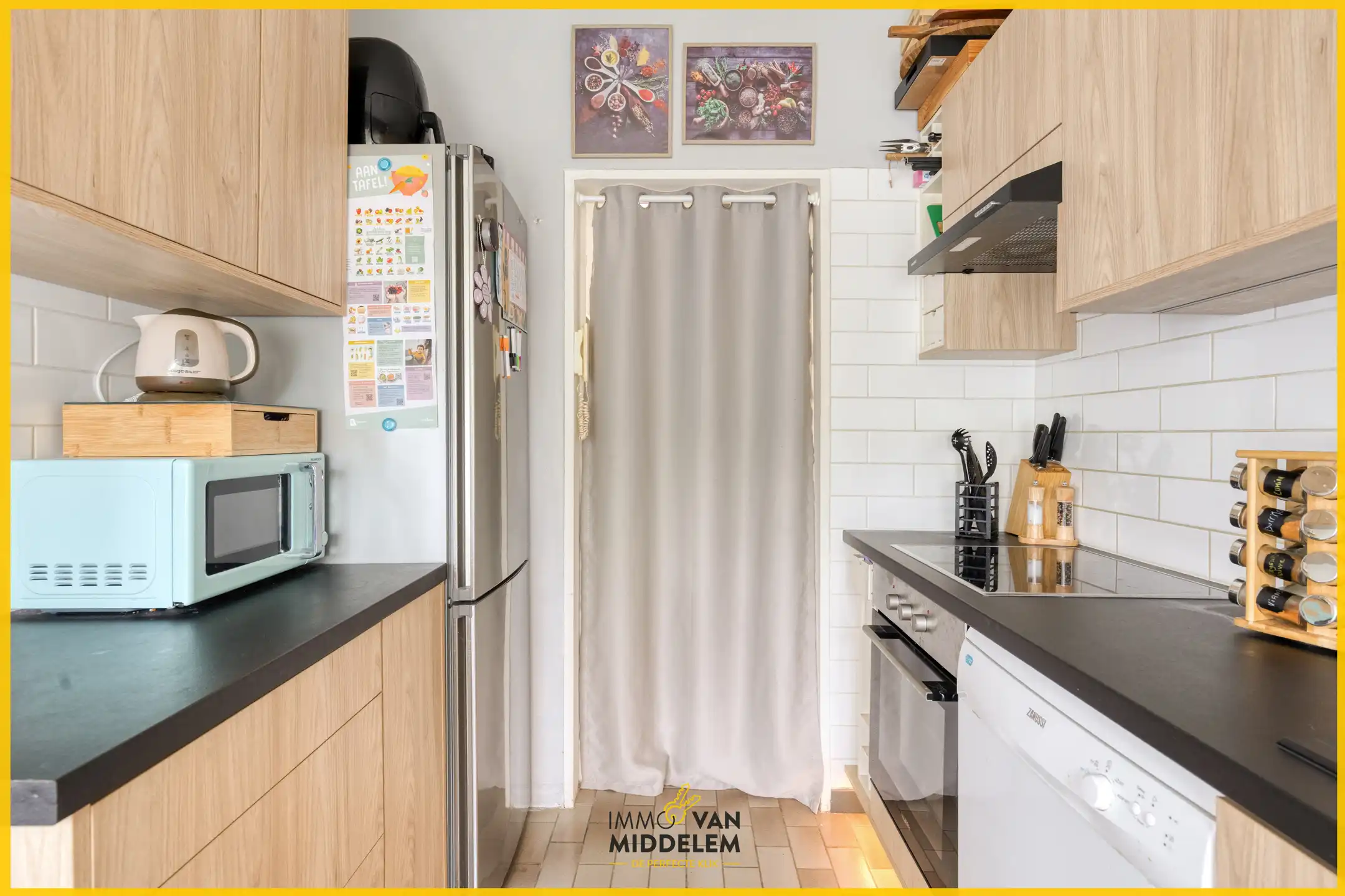 GELIJKVLOERS APPARTEMENT MET 2 KAMERS, TUIN EN GARAGE foto 5