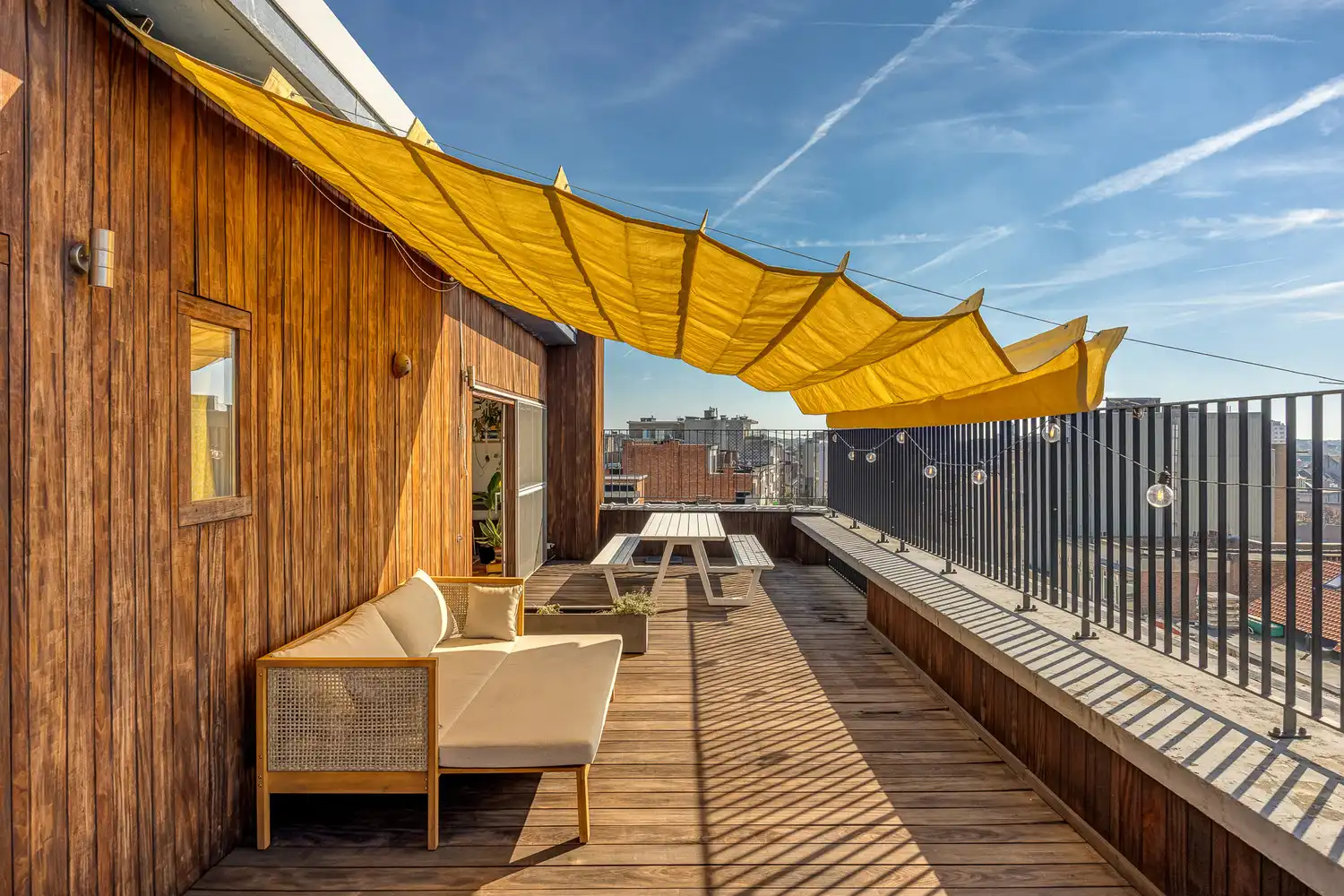 Riante duplex-penthouse met twee terrassen en zicht over heel Antwerpen foto 36