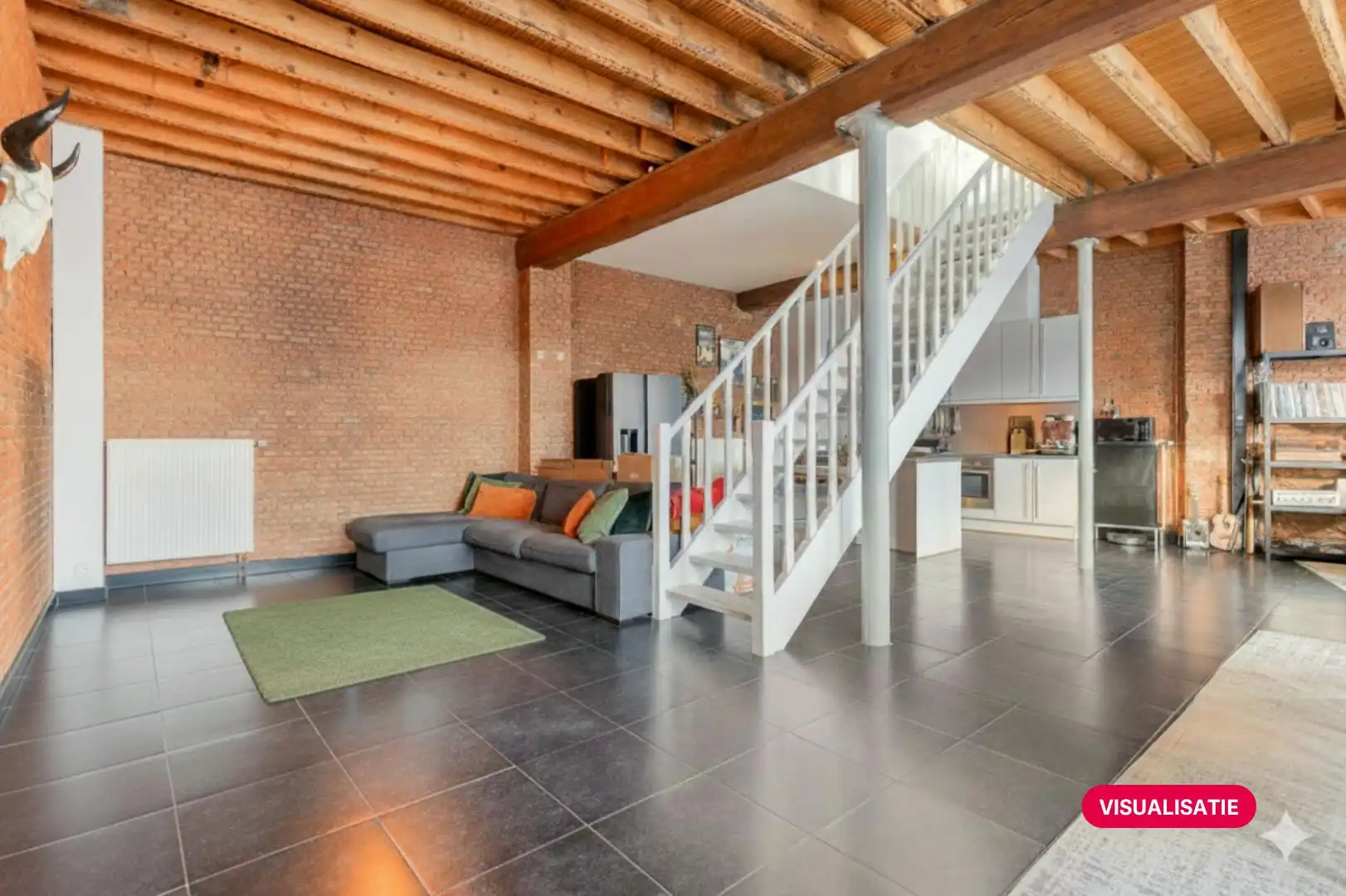 Duplex loft met hobbyruimte en terras te koop te Antwerpen. foto 7