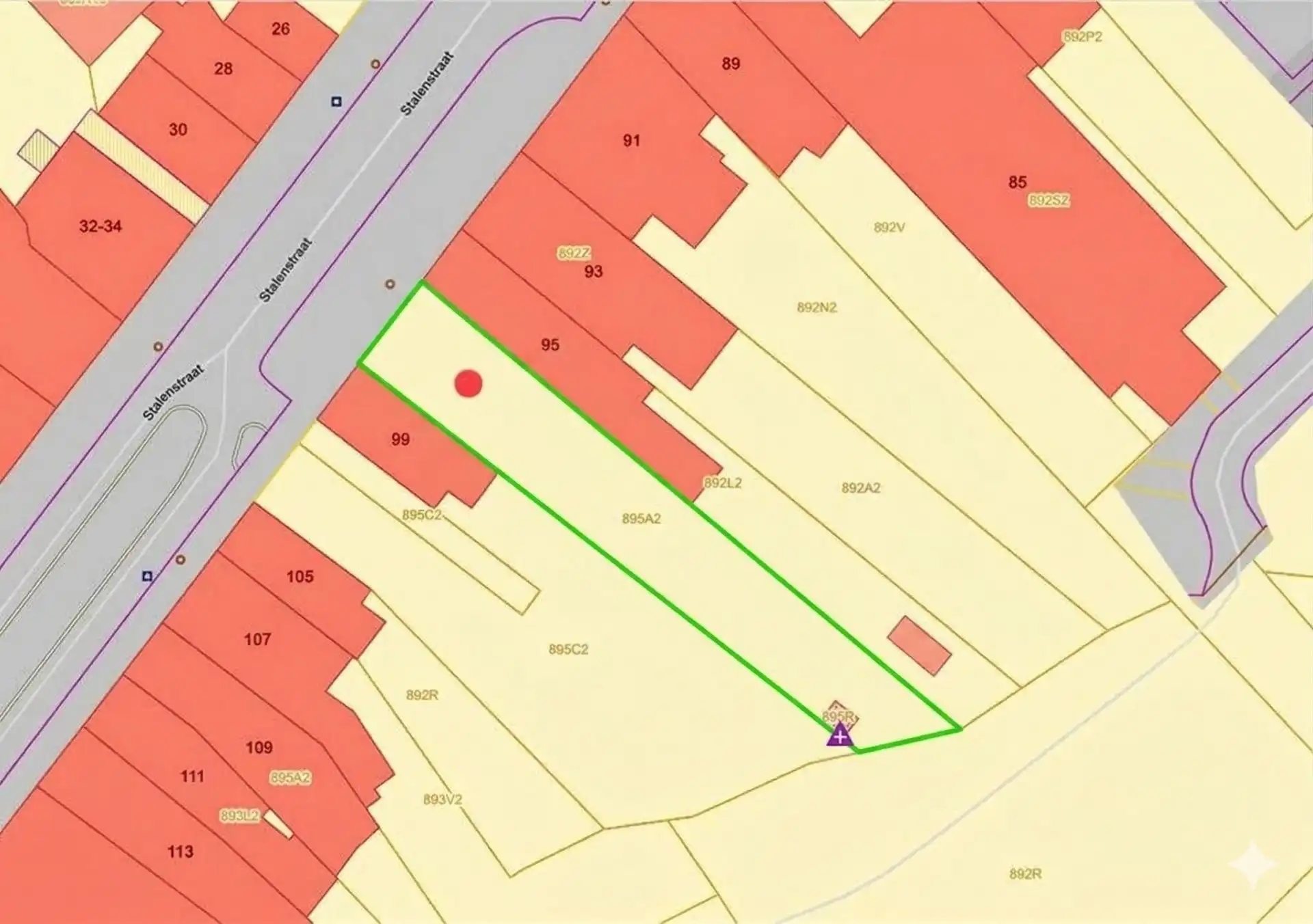 Grond te koop Stalenstraat 97 - 3600 GENK