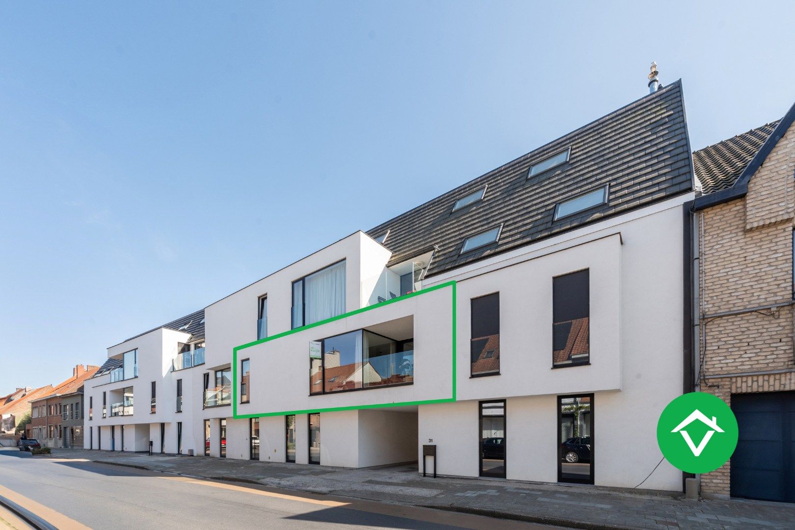 Recent nieuwbouwappartement gelegen op topligging te Eernegem foto 22