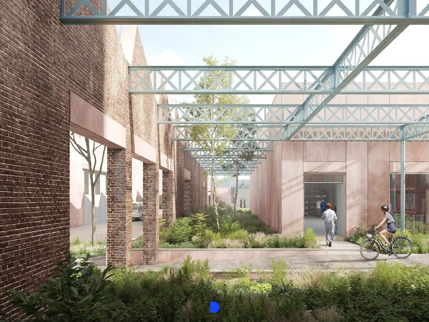 Loods met industrieel karakter in het centrum van Kortrijk! foto 5